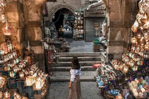 Cairo Shopping Tour featuring Khan El Khalili Bazaar in Cairo