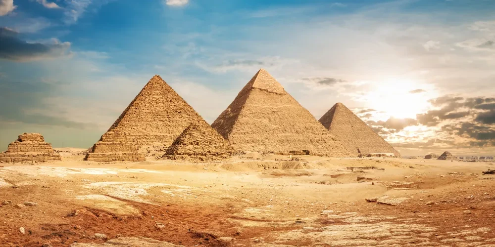 Cairo Layover Tour featuring the Giza Pyramids in Egypt