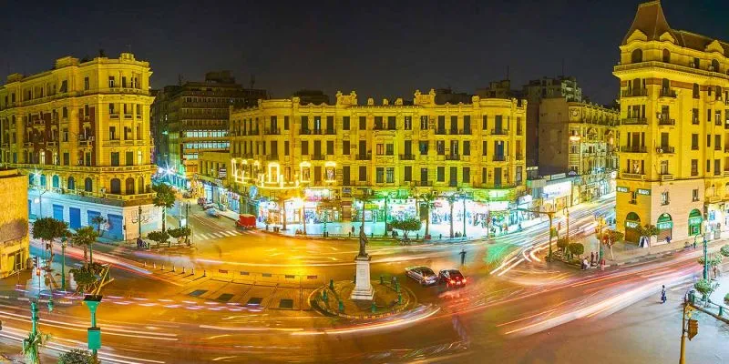 Talaat Harb Square, Downtown Cairo