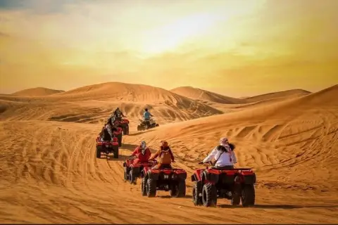 Luxor quad bike desert safari dunes