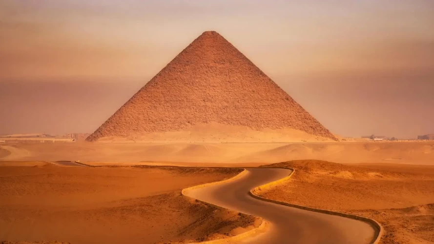 History and Facts about the Red Pyramid in Dahshour