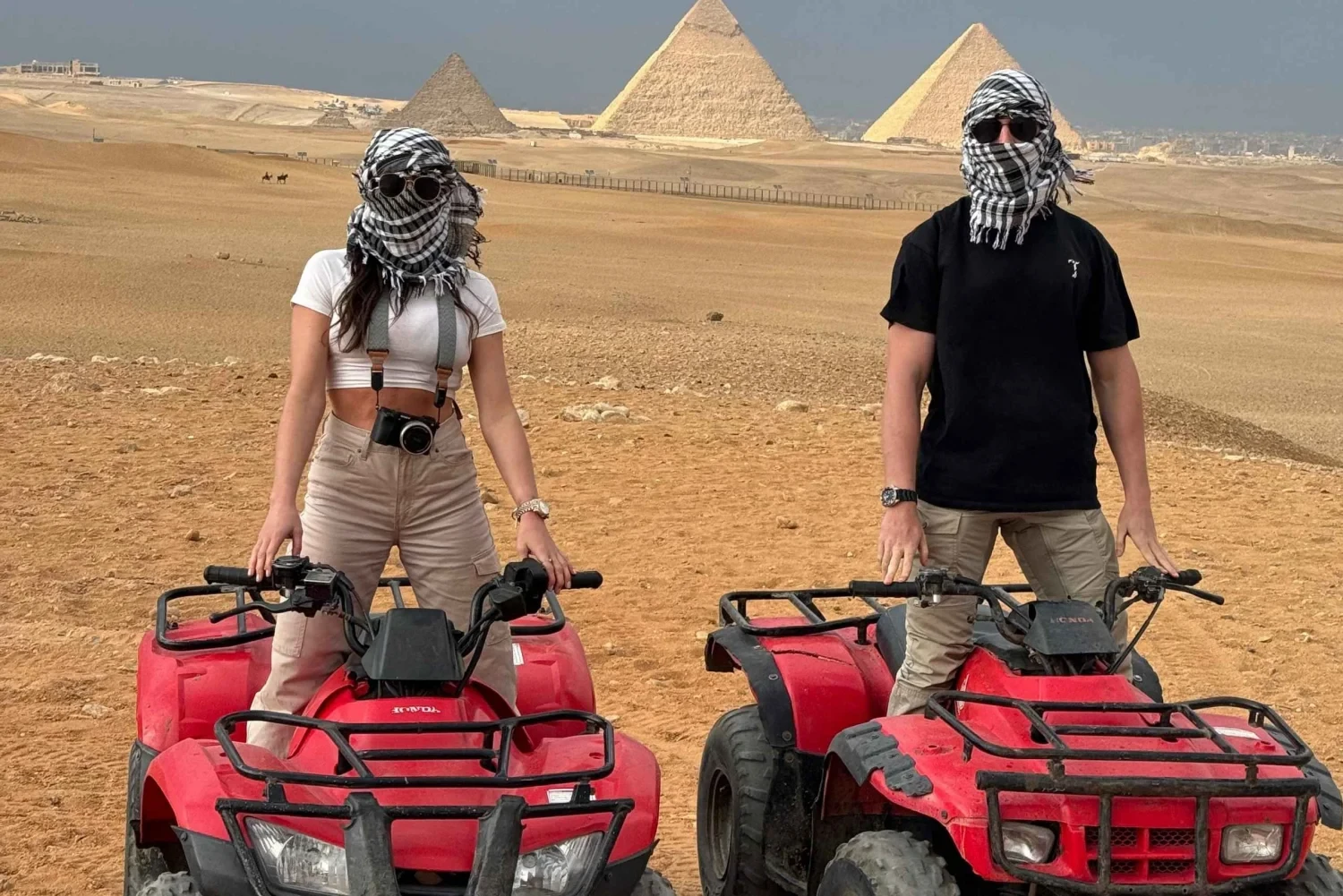 Tour delle Piramidi di Giza con giro in feluca