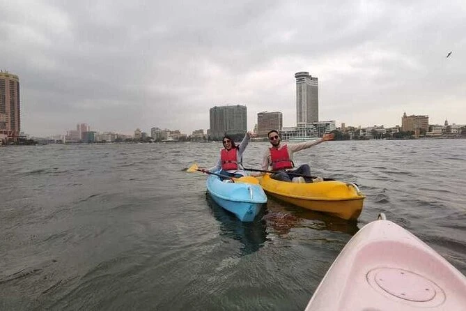 Avventura in kayak al Cairo sul Nilo