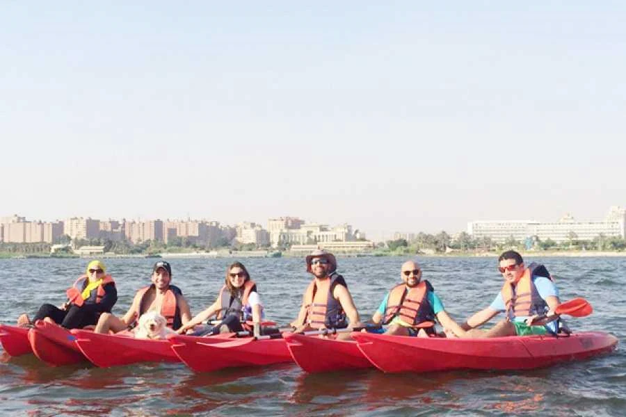 Avventura in kayak al Cairo sul Nilo