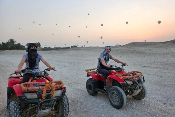 Safari nel deserto di Luxor in quad