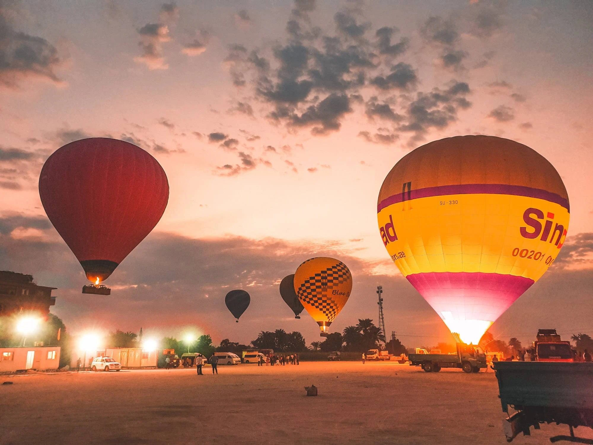 Giro in mongolfiera a Luxor