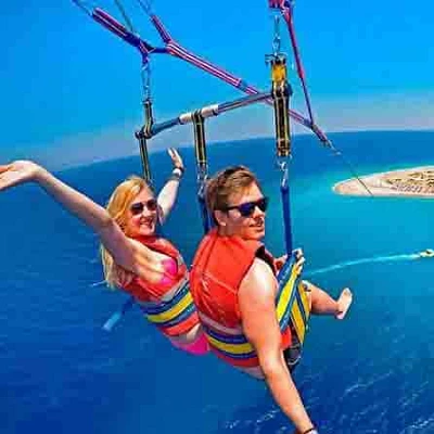 Parasailing a Sharm El Sheikh con trasferimento privato
