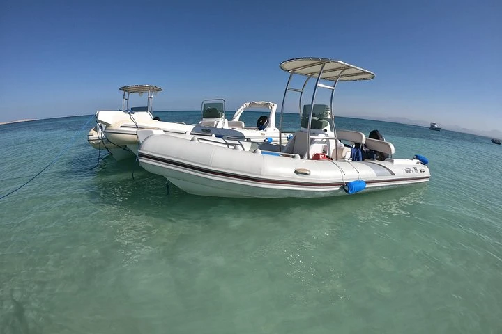 Gita privata in motoscafo a Hurghada