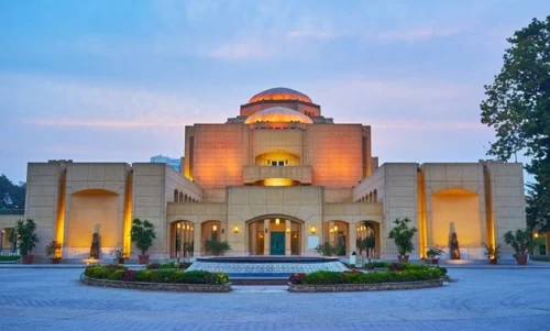 At NIGHT Tour to Cairo Opera House, Talaat Harb, Qasr El Neel, and Cairo Tower