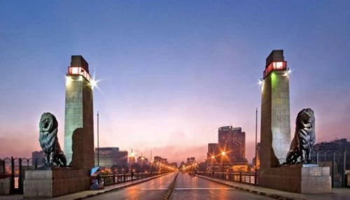 At NIGHT Tour to Cairo Opera House, Talaat Harb, Qasr El Neel, and Cairo Tower