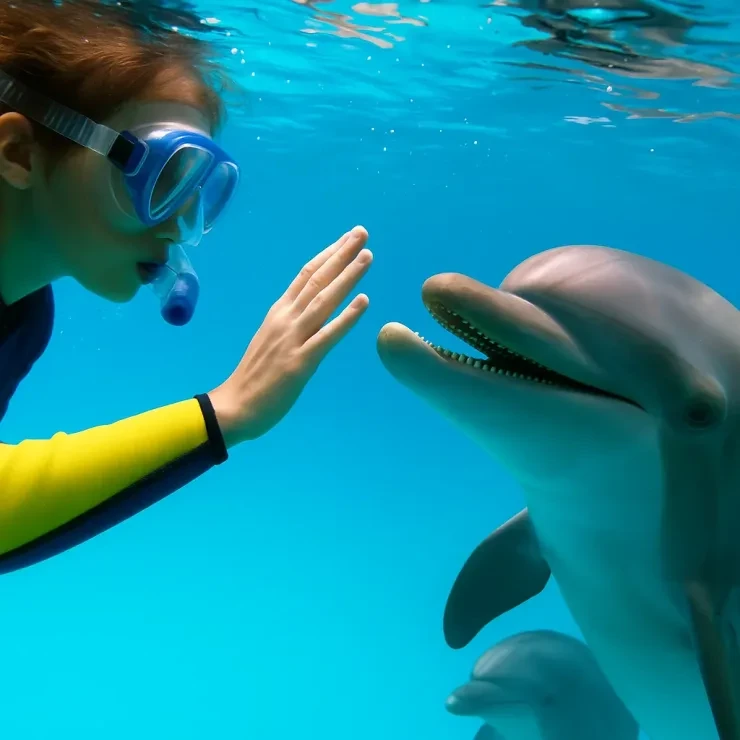 Tour in barca per l'osservazione dei delfini di Hurghada con snorkeling e pranzo