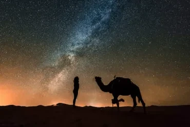 Hurghada: Avventura nel deserto con osservazione delle stelle in Jeep con cena