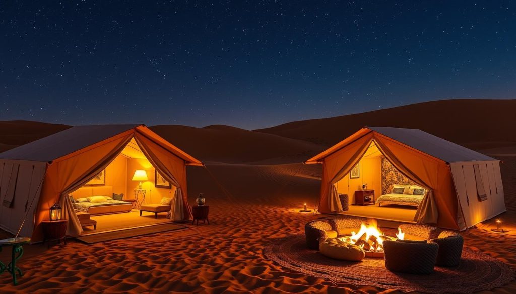 Esperienza nel campeggio nel deserto di Fayoum e nel cielo notturno