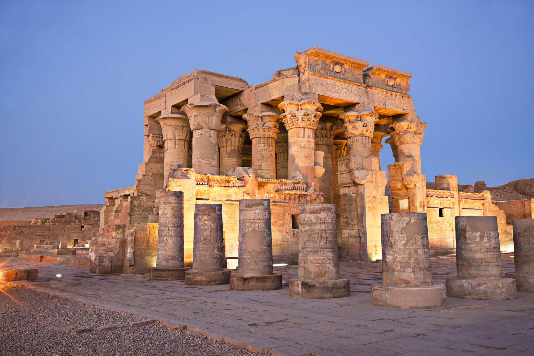 La leggenda del dio coccodrillo nel tempio di Kom Ombo