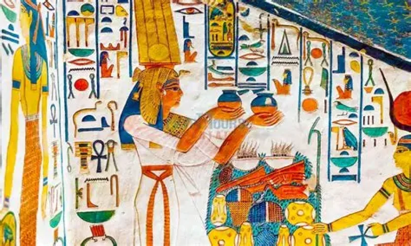 La tavolozza dell'anima: decodificare il linguaggio sacro del colore nell'antico Egitto