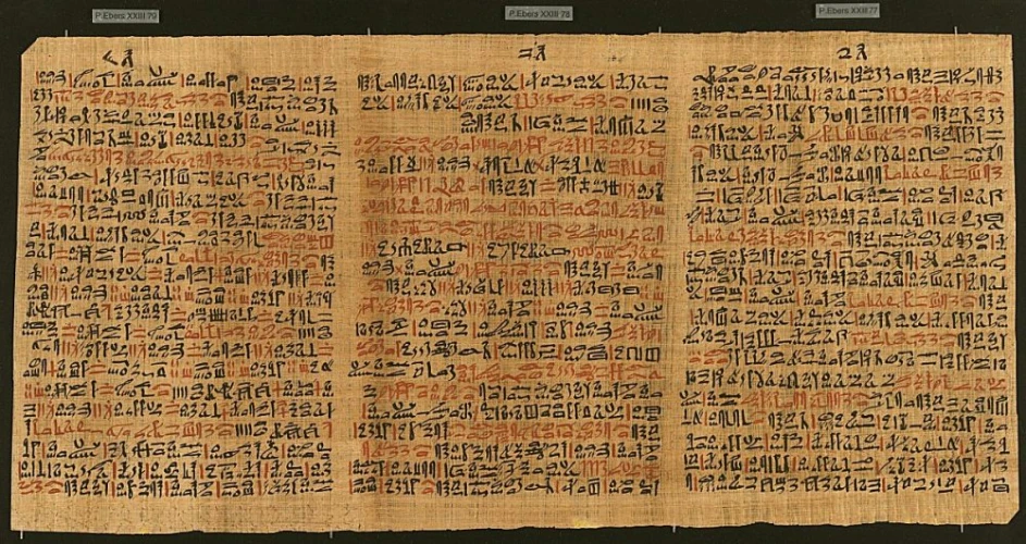 La pergamena del medico: 3.500 anni di guarigione nel papiro Ebers