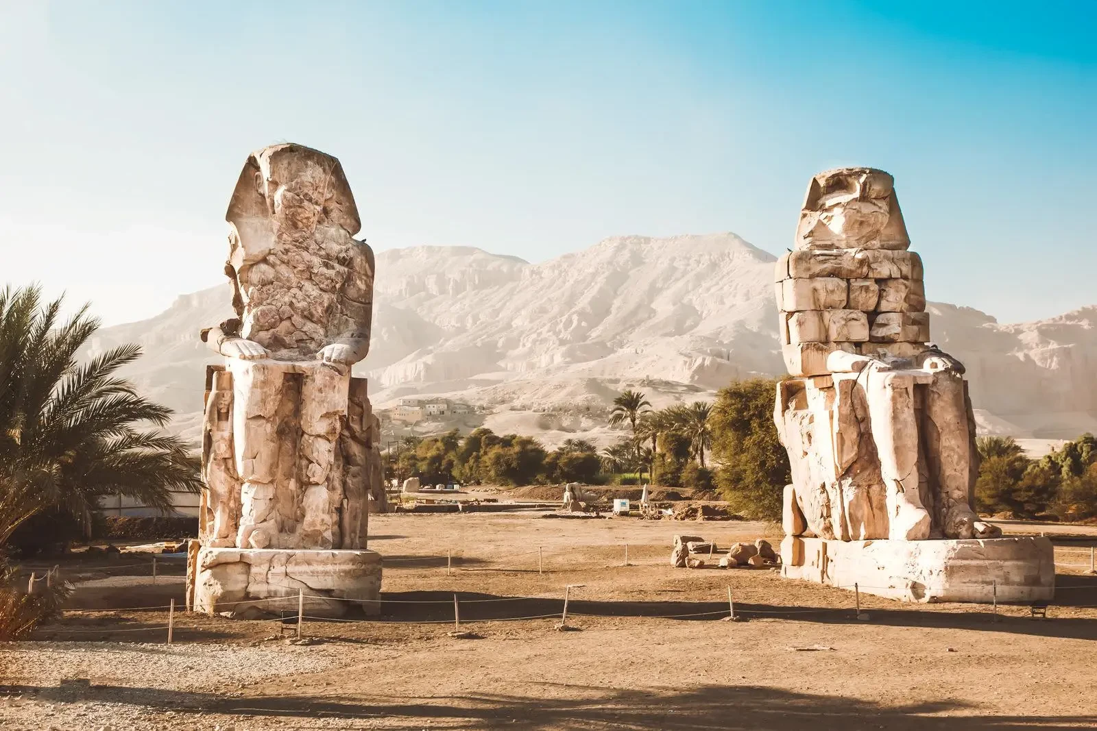 Colossi of Memnon on Egypt Tour