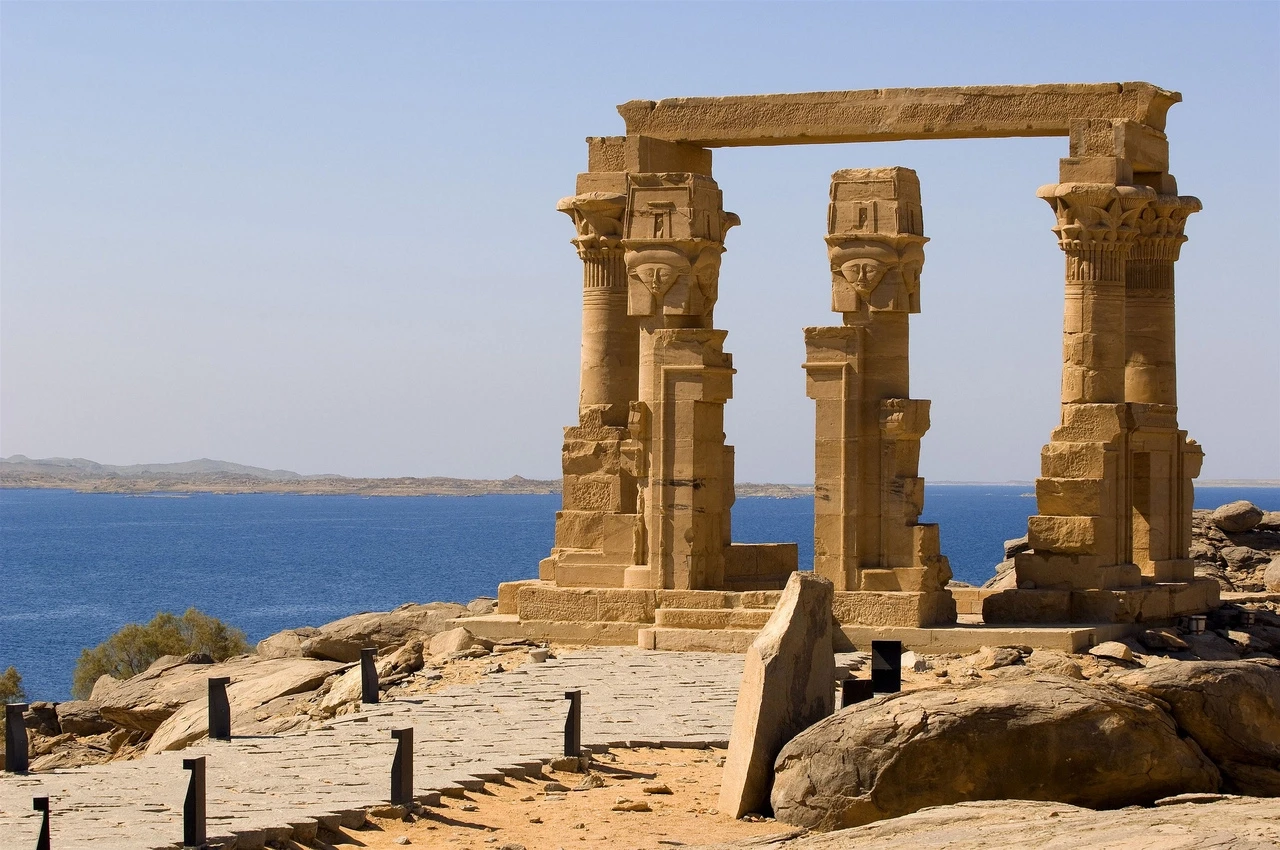 Ancient Kalabsha Temple Near Lake Nasser