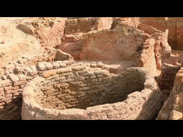 Ancient ruins and tombs of El Kab in Upper Egypt