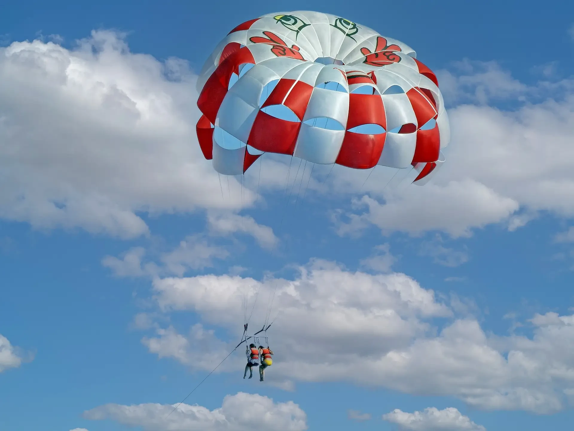 Parasailing adventure over the Red Sea in Sharm El Sheikh