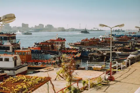 Port Said shore view