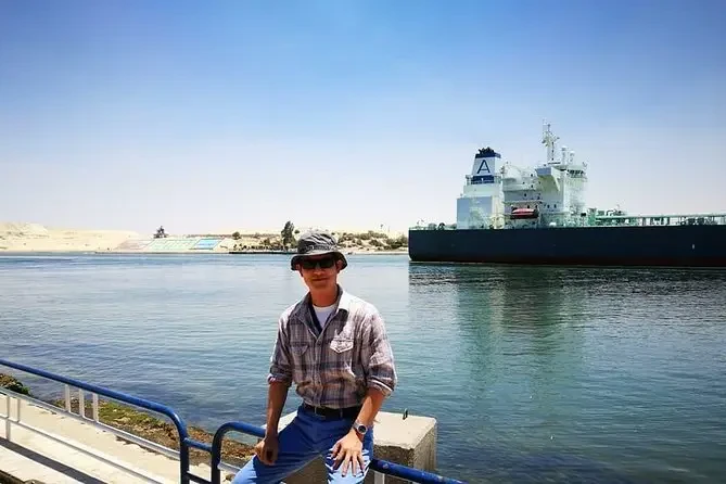 The Suez Canal in Egypt