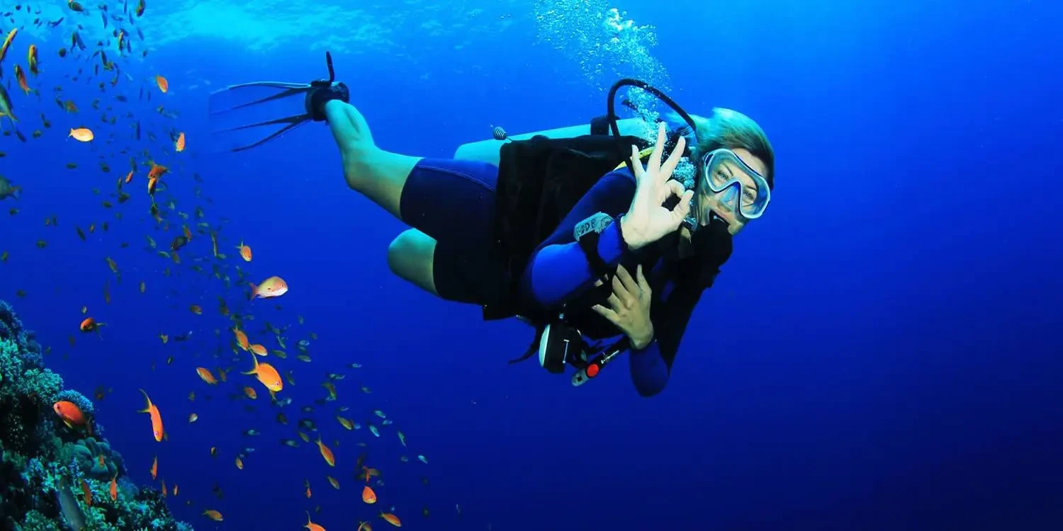 Scuba diving in Ras Mohammed