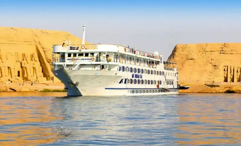 MS Nubian Sea Nile cruise ship in Egypt