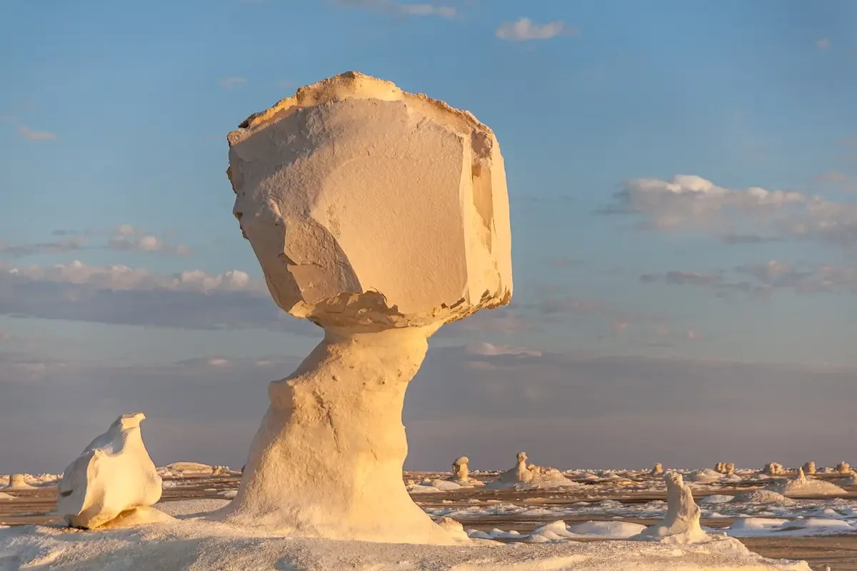 White Desert rock landscape