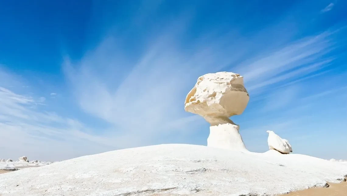 White Desert rock landscape