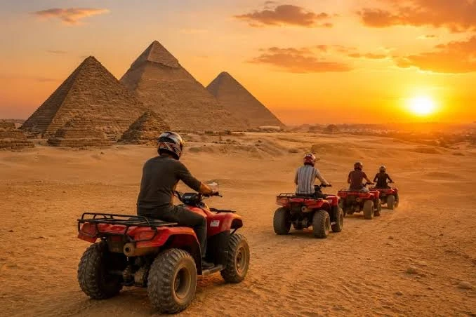 Day Trip to the Egyptian Museum of civilization and quad Bike in Giza