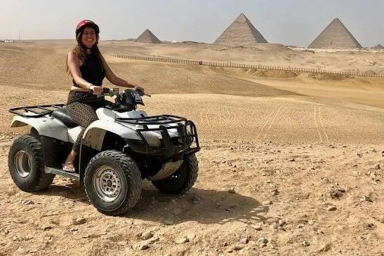 Deaf Accessible Tour to Giza Pyramids with Quad Bike, and Camel Ride