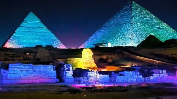 Sound & Light Show at Giza