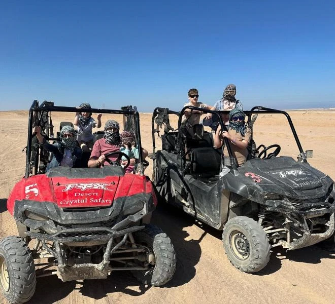 Hurghada Sahara Super Safari – Quad, Buggy, Jeep & Show