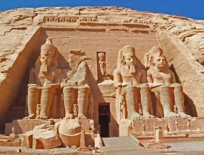 Abu Simble Temples from Aswan by Flight
