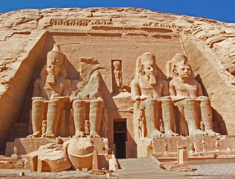 Abu Simble Temples from Aswan by Flight