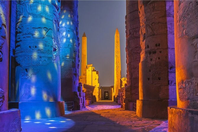 Sound and Light Show at Karnak Temple in Luxor