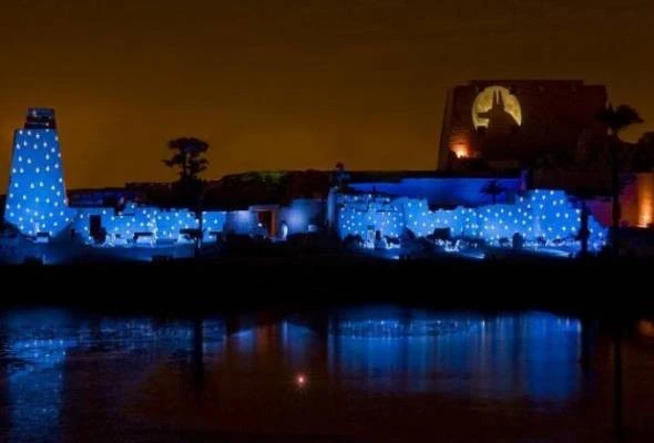 Sound and Light Show at Karnak Temple in Luxor