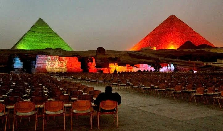 Sound and Light Show at the Pyramids