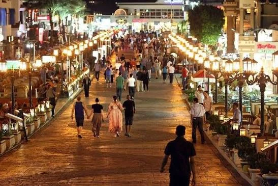 Shopping tour to Soho square and Naama bay and old market
