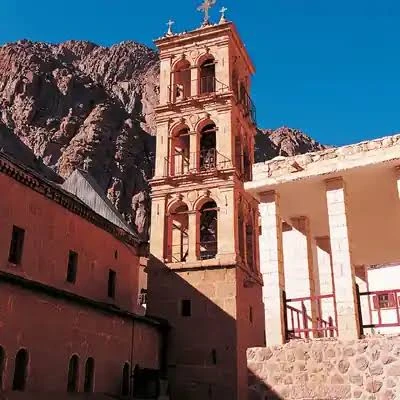 Mount Sinai & St.Catherine Monastery from Dahab