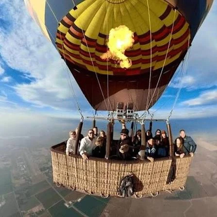 Hot Air Balloon Ride in Luxor, Egypt