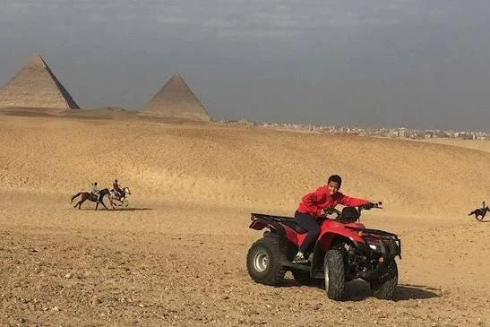 Quad Biking At Giza Pyramids From Cairo