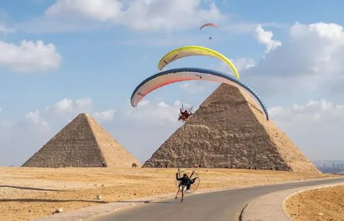 Paramotor Over Giza Complex Tour
