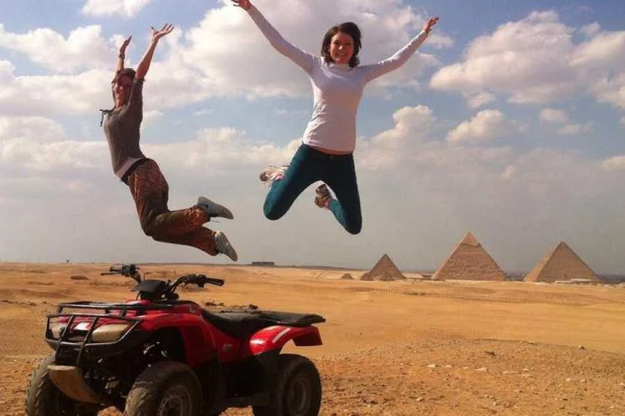 Day Trip to Giza Pyramids, Quad Bike Ride and Camel Ride from port said