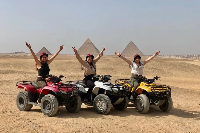 Day Trip to Giza Pyramids, Quad Bike Ride and Camel Ride from port said