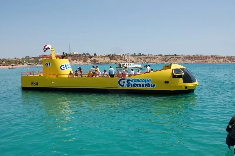 sindbad submarine tour from Safaga port