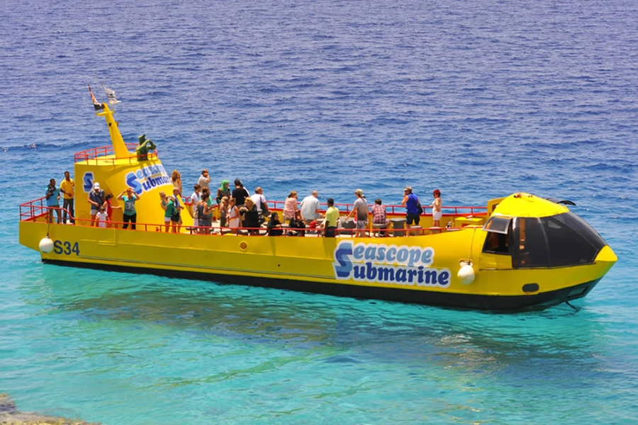 sindbad submarine tour from Safaga port