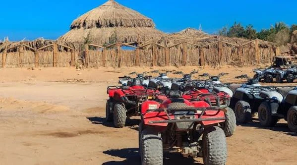 Morning quad bike desert safari