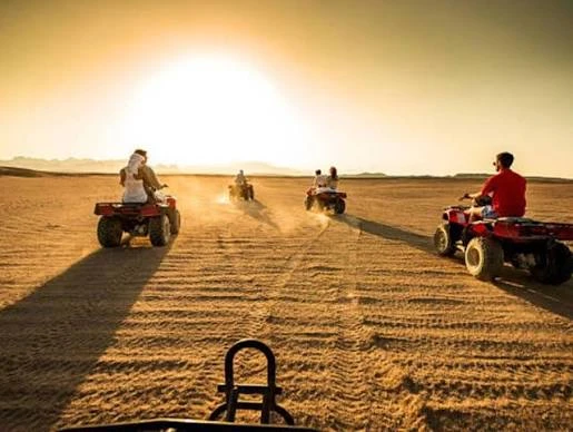Sunset Desert Safari Excursions Quad Marsa Alam
